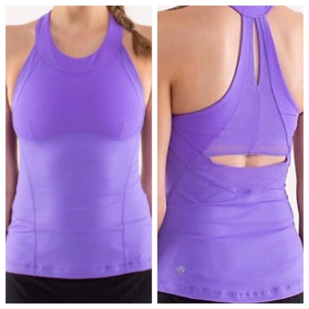 EUC Lululemon Run Make It Count Top - 6